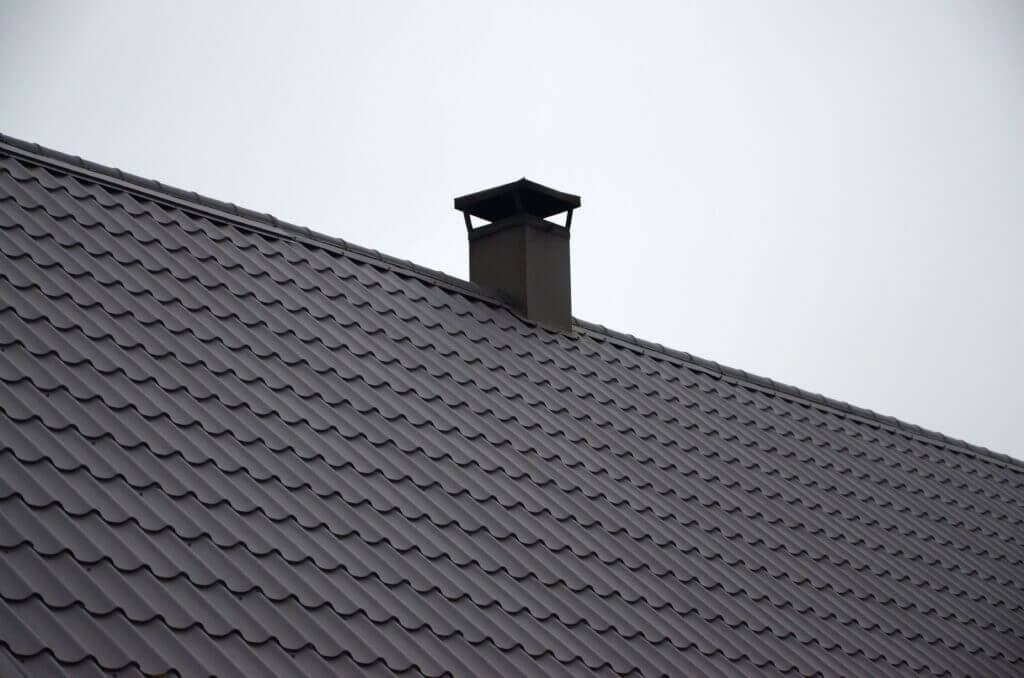 modern brown roof made of painted metal corrugate 2022 11 14 16 02 02 utc